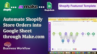 Automate Shopify Store Orders into Google Sheet through Make.com