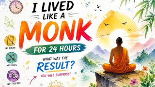 Monk life for one day 😮 #monkmode #selfimprovement #dopaminedetox #focus #discipline #mindset #inner