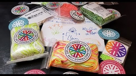 Huge Zipline Strings YoYo String Unboxing