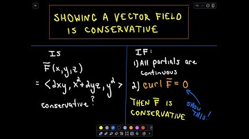 ❖ Curl and Showing a Vector Field is Conservative on R³ ❖