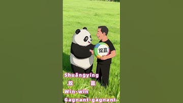 Win-win/Gagnant-gagnant/商务中文双赢 #汉字之美 #freemandarinchinese #留学生汉语语法偏误分析 #learnchinese#businesschinese
