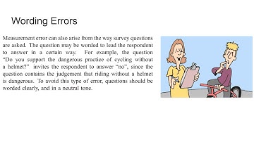 IB Math AA SL Core 11A Errors in Sampling