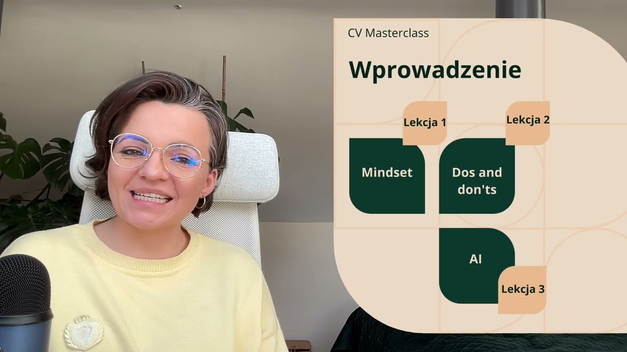 CV MASTERCLASS Lekcja nr 9  AI - Jak znaleźć zdrowy balans pisząc CV?