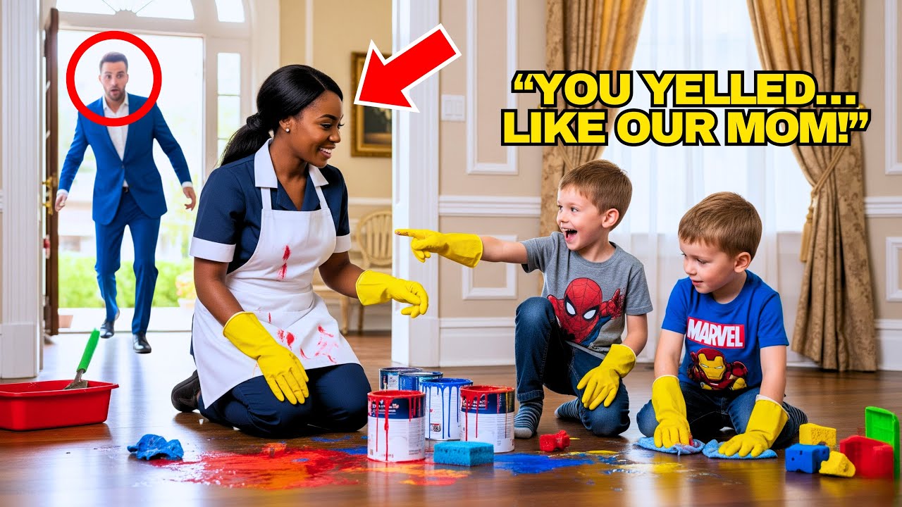Outline Video The Millionaire Had Fired 7 Nannies in 2 Months—Until She Faced His Sons and Said: "Now You Clean"