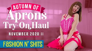 Autumn of Aprons Try-On Haul, November 2020 II (in December!) • Fashion N&#39; Shits