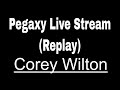 Pegaxy Live Stream with Corey Wilton (Replay)