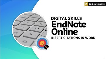 Insert citations | EndNote Online Classic