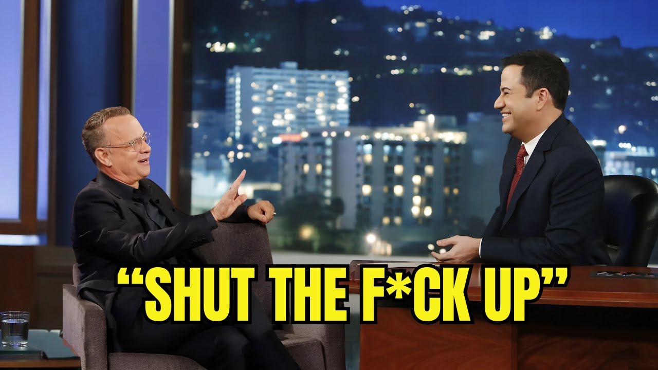 Tom Hanks Kicked Off Jimmy Kimmel's Show After Heated Clash