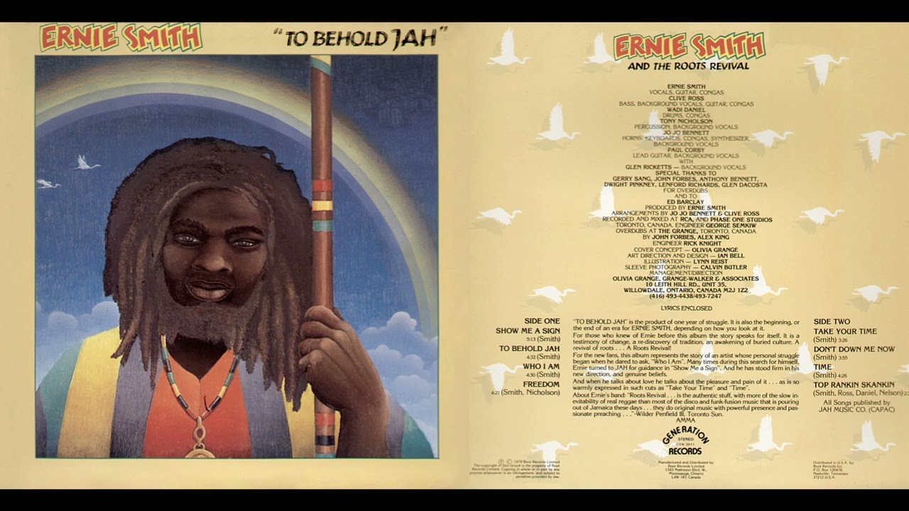 加12” Ernie Smith & The Roots Reviva Dont Down Me Now / To Behold Jah GGG003 Generation Records /00250 Ernie Smith & The Roots Revival 06 Dont Down Me Now - YouTube