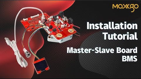 MAXKGO master-slave board BMS installation tutorial | LTC6812-15S | LV_Master Mini V1.4