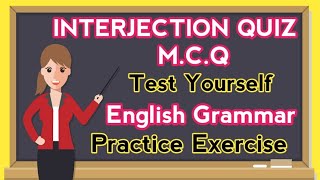 Interjection | Interjection Quiz | Practice Exercise on Interjection | English Quiz with cheshta