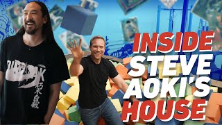 Steve Aoki's House ALL ACCESS & BEHIND THE SCENES! 👀