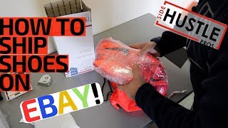 eBay For Beginners | How To Ship Shoes w/o Original Box! - 2 Easy Methods!