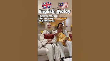 ENGLISH vs MALAY HOW to be POLITE 🤣🇲🇾🇬🇧