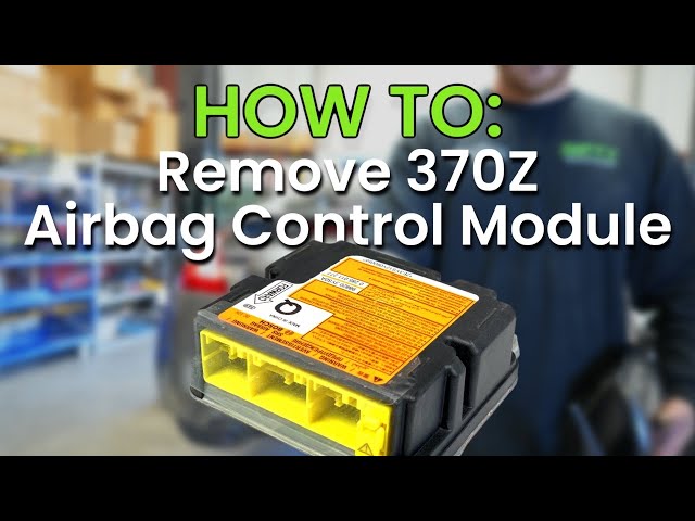 How To Remove 370Z Airbag Control Module - YouTube