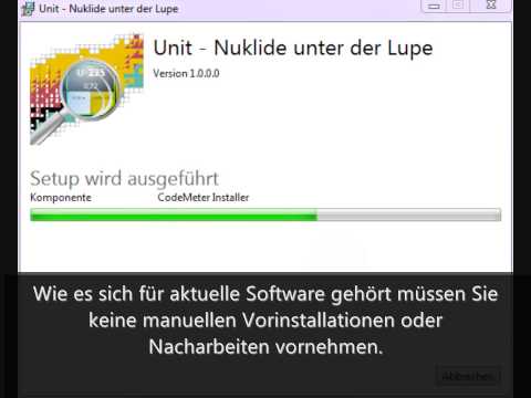 UNIT: das Setup