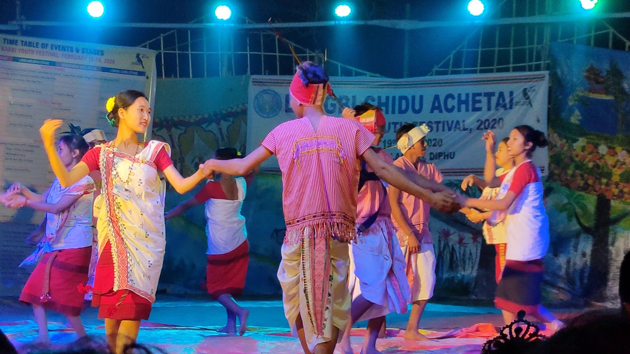 46th karbi youth festival karbi dance 2020