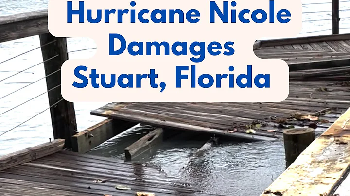 Hurricane Nicole Impacts on Stuart, Florida