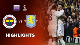 Fenerbahçe 0-1 Aston Villa | Europa League 25/26 Match Highlights screenshot 2