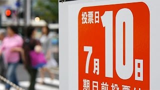 参院選公示、与野党党首が第一声