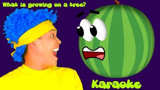 What is growing on a tree? (Karaoke) | D Billions Kids Songs