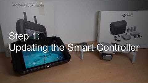How to update and pair the DJI Smart Controller with DJI Mini 2 - Fast & Easy Tutorial