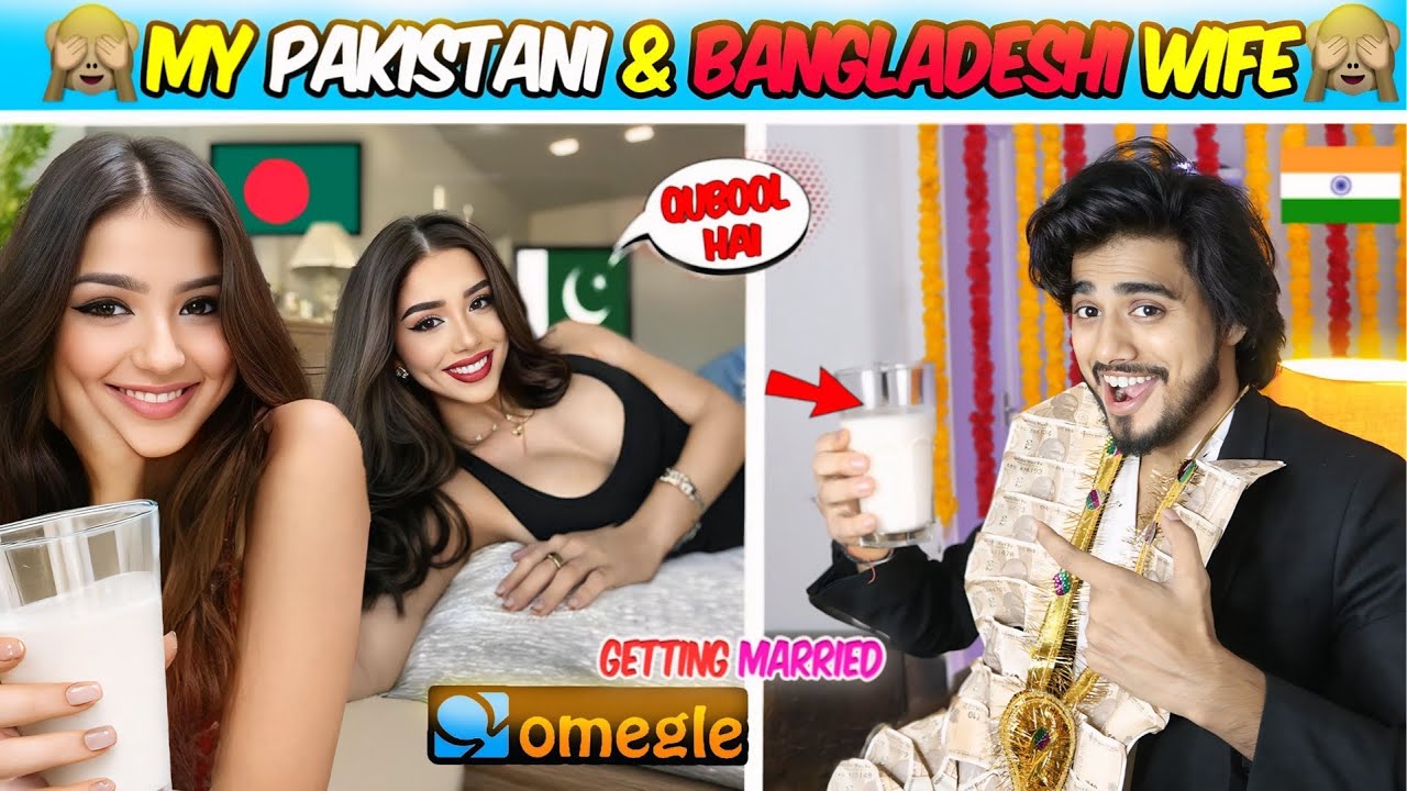 OMEGLE - My Wife From Pakistan & Bangladesh - Getting married with Bangladeshi Hindu? |Omegle India