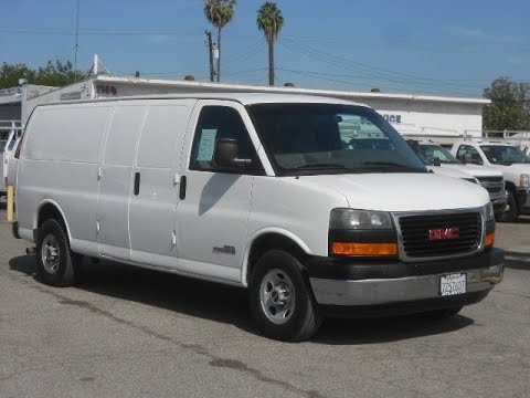 gmc savana extended cargo van