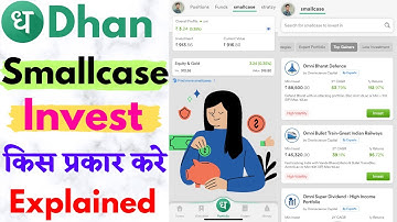 How To Invest In Smallcases With Dhan App | Start Investing Smallcases On Dhan | Dhan App Tutorial