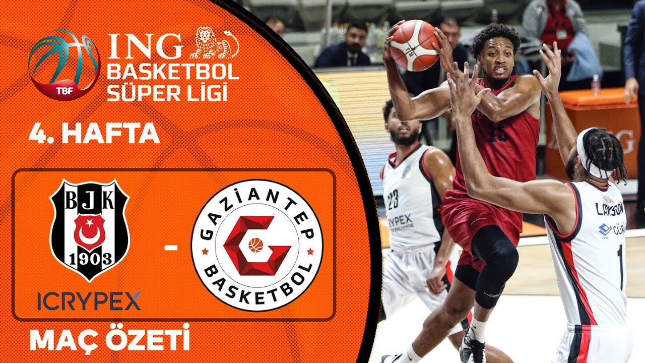 Gaziantep Basketbol - Beşiktaş JK BGL B Grubu 3.Hafta 