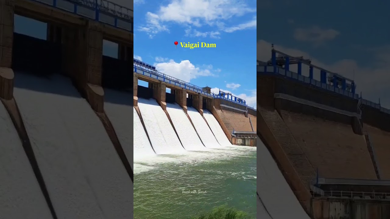 📍Vaigai Dam | வைகை அணை 😍 | 