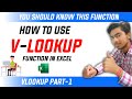 Vlookup Function in Excel in Hindi | How to Use Vlookup in Excel | Excel Formula and Function |