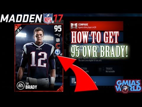 MADDEN 18 COVER ATHLETE IS TOM BRADY! GET A FREE 95 OVR BRADY IN MUT 17 NOW! FIND OUT HOW!