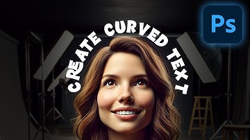 How to CURVE TEXT in Photoshop