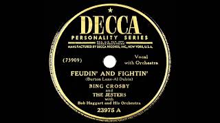 Watch Bing Crosby Feudin And Fightin video