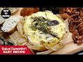 #HowToBloke makes roasted HOT baked Camembert (or Brie) cheese recipe with serving suggestion ideas!