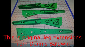 Dji naza F450 Leg Extensions and hobbyking gopro gimball