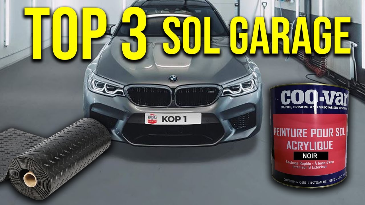 TOP 3 : Meilleure Solution pour Revêtement Sol de Garage 2020
