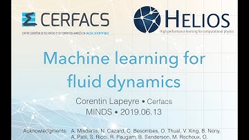 MINDS Seminar n°3 - Machine learning for fluid dynamics, by C. Lapeyre