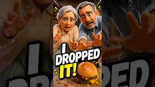 OMG! I Dropped My Food! 🍔 Beginner English Conversation