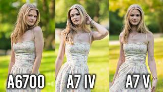 SONY a6700 vs A7 IV vs A7 V - Can You See ANY Difference in Portrait Photography? (2026)