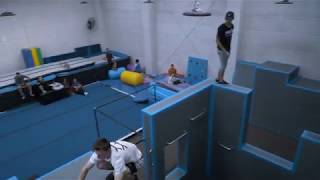 Spring workshop Comp Highlights hosted at Flips and Tumbles
