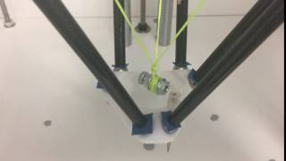 Custom Delta 3D Printer: 3-axis test Custom Delta 3d Printer Onboard Webcam Timelapse Test