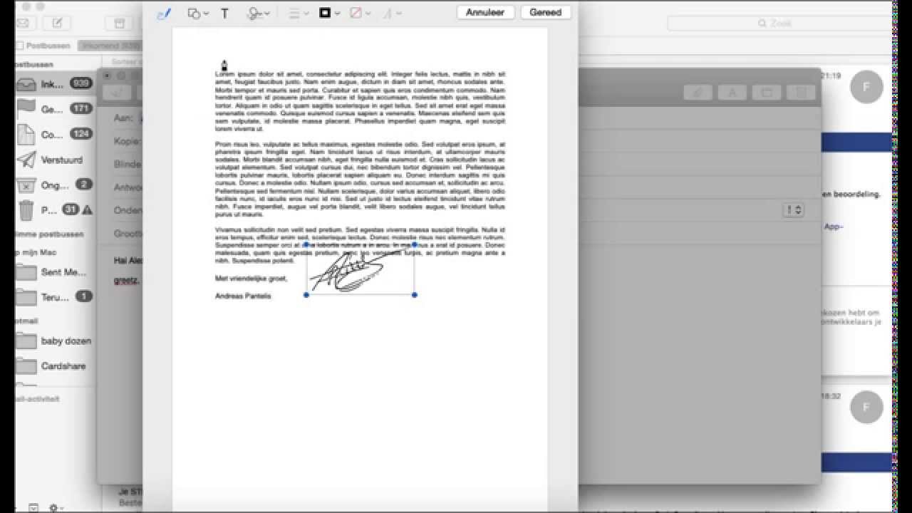 Digi-Les: Handtekening zetten in een PDF (MAC) - YouTube Digi-Les: Handtekening Zetten In Een Pdf (Mac) - Youtube