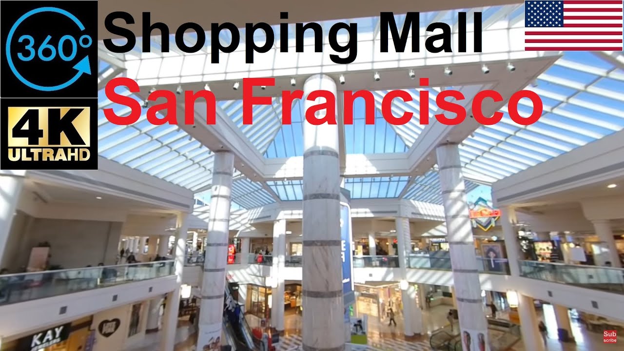 【360】 Walking Stonestown Shopping Mall San Francisco America 2020 4K Footage 美國加州購物中心 ショッピングモールアメリカ