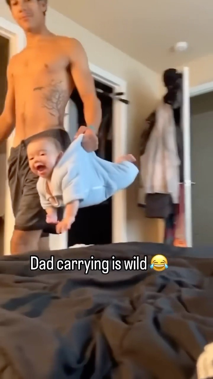 #JasonDeruloTV // Flying Baby ? #GotPermissionToPost From IG @kingjafi_rock #JalebiBaby