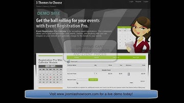 Event Registration Pro for Joomla