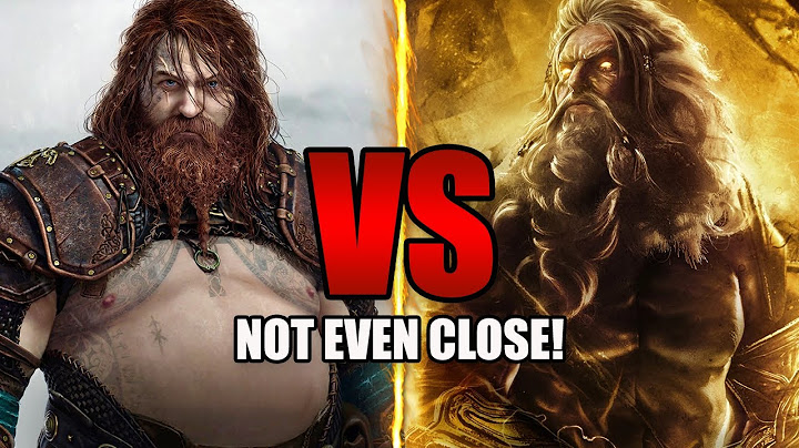 Why Thor VS Zeus Isn't Even Close!