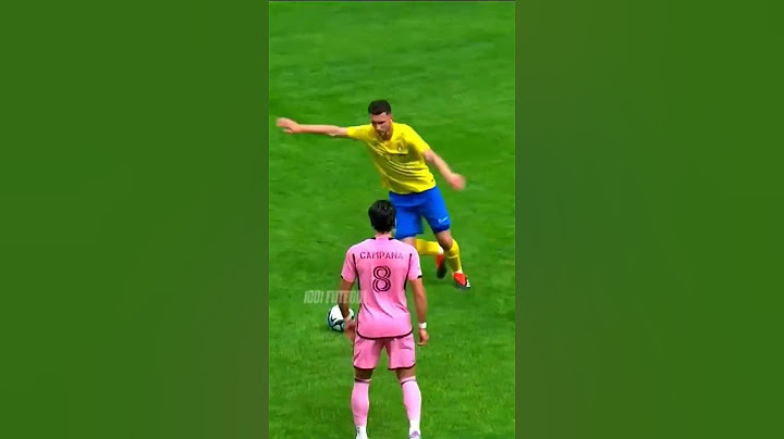O MELHOR VENCEU! CR7 vs MESSI TERMINA COM GOLEADA HUMILHANTE COM GOLAÇO DE TRAZ DO MEIO CAMPO