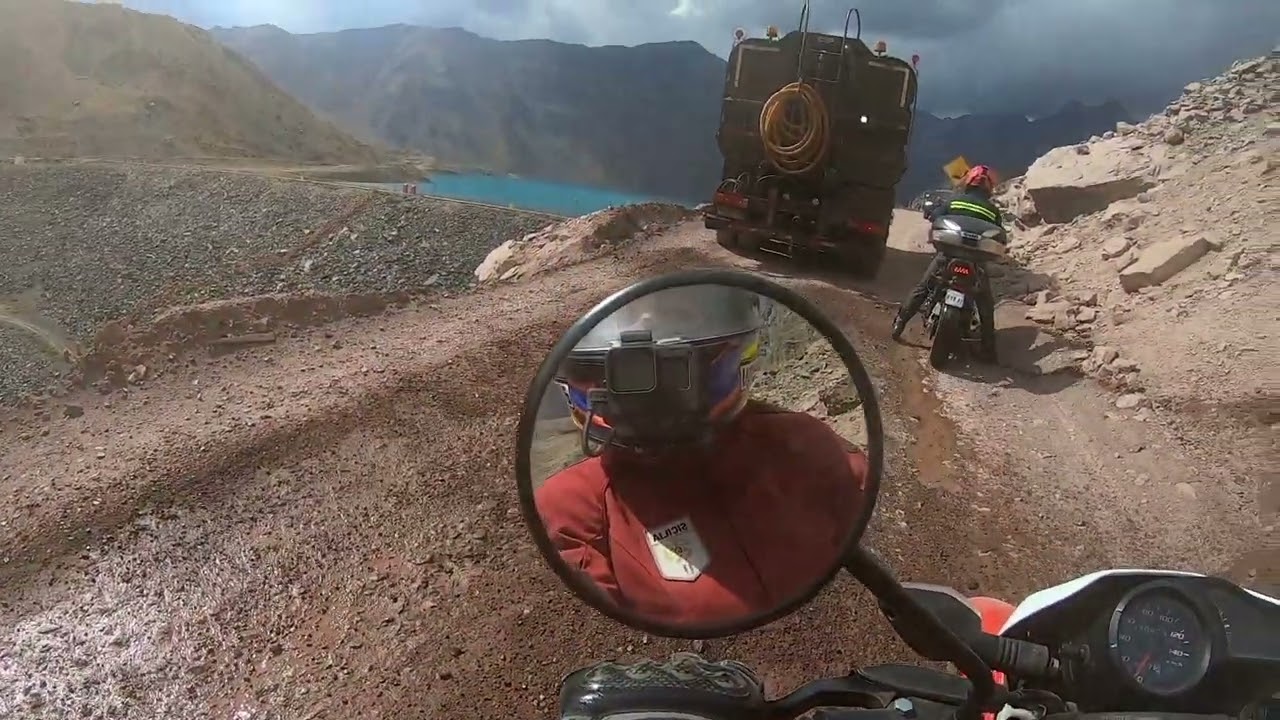 Motorcycle Ride to Embalse El Yeso, Chile